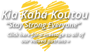Kia Kaha Koutou, Stay Strong. Click here to read our message.
